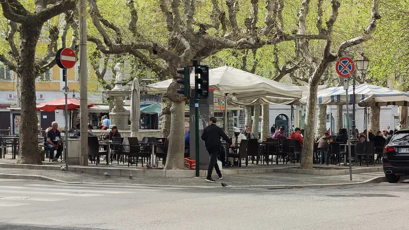 Piazza Garibaldi in una foto di repertorio