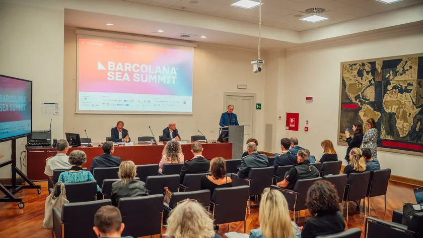La presentazione dell’edizione 2025 del Barcolana Sea Summit, in programma a Trieste dal 6 al 10 ottobre