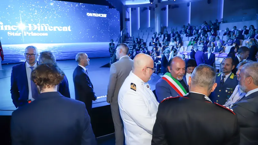 Consegna della Star Princess di Fincantieri (Foto Tibaldi)
