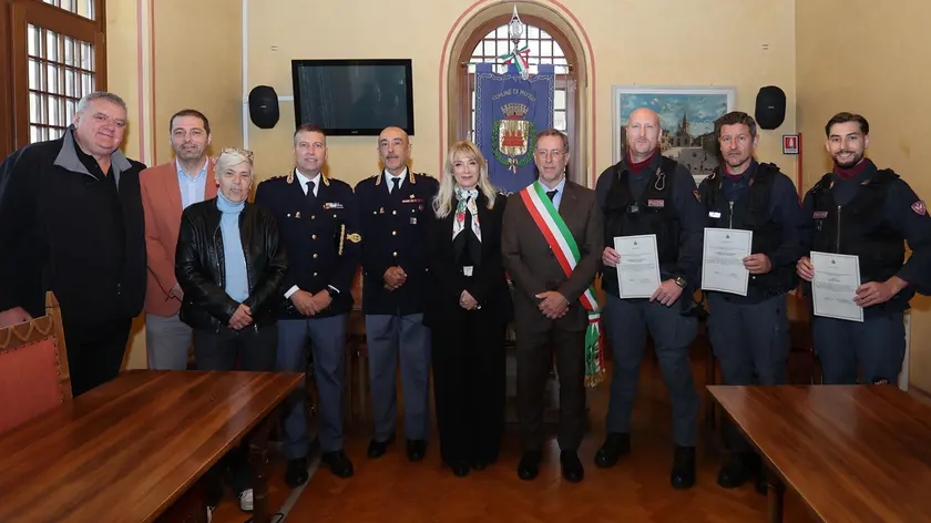 La premiazione in Municipio a Muggia