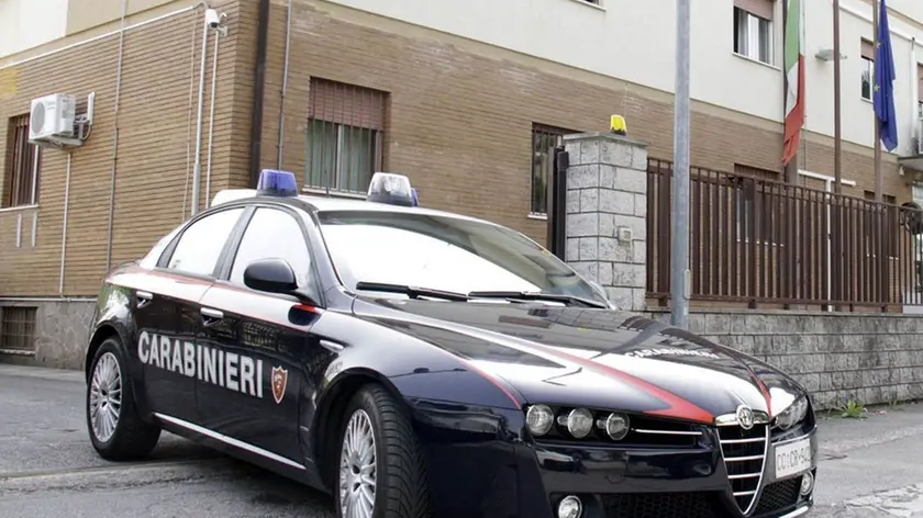 Un mezzo dei Carabinieri di Monfalcone