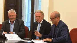 Franco Baritussio, Fabio Scoccimarro e Davide Lepori