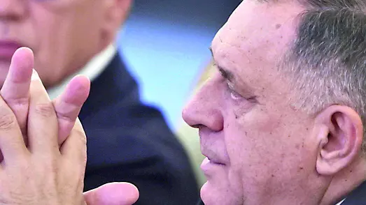 Milorad Dodik, ormai ex presidente della Republika Srpska