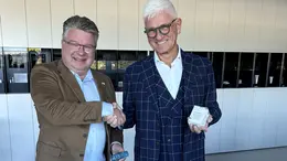 Da sinistra Patteri Laaksomo e Walter Bertin