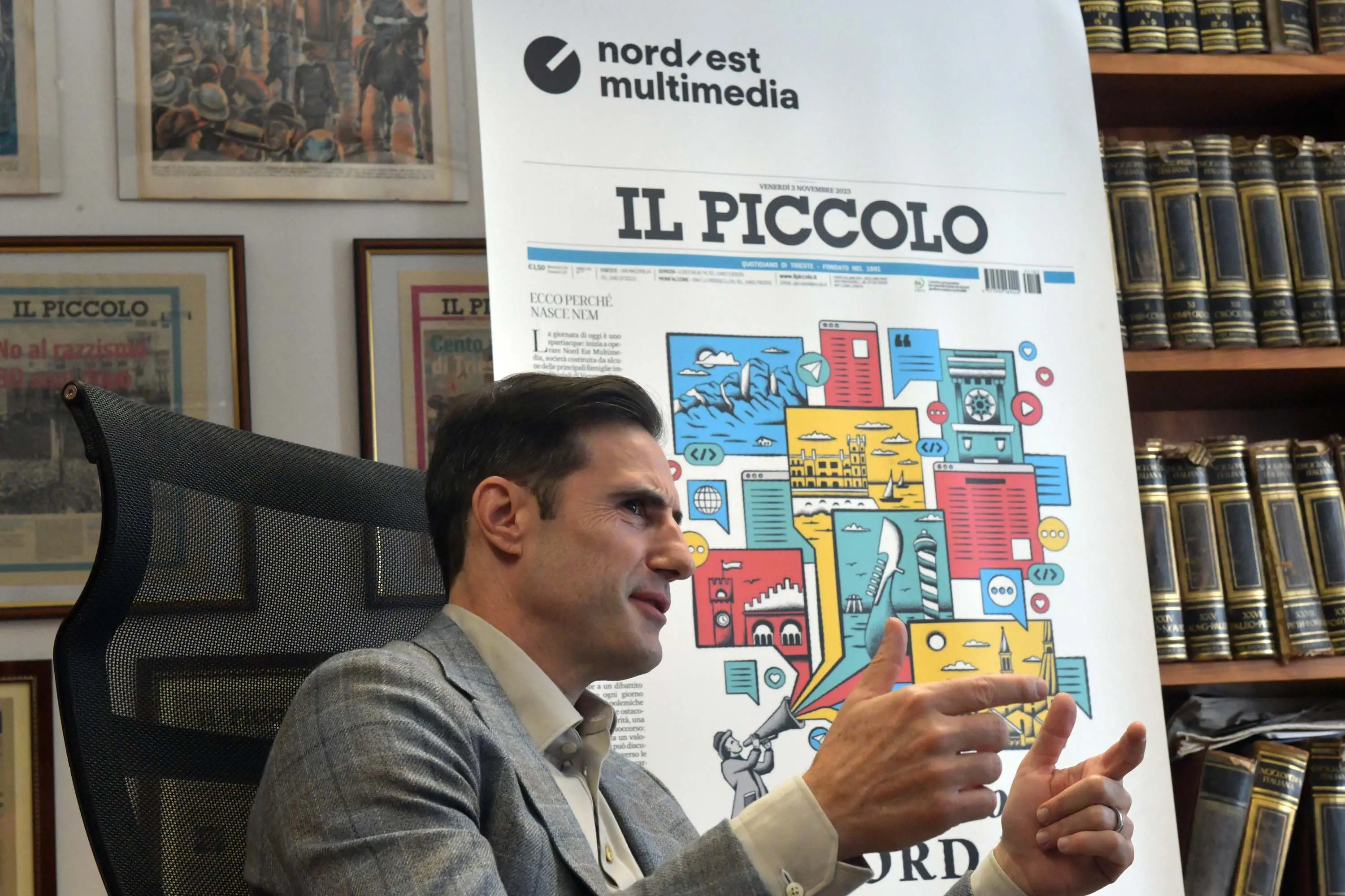 Il presidente della Pallacanestro Trieste Paul Matiasic