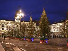 Piazza Unità in versione natalizia (Lasorte)