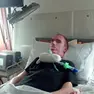Stefano Marangone nella sua abitazione a Rivignano Teor
