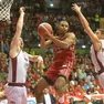 Ramsey in azione contro Trapani (Bruni)