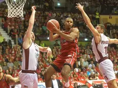 Ramsey in azione contro Trapani (Bruni)