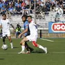 Un momento del match Novara- Triestina (Ciamillo-Lasorte)