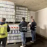 La merce sequestrata in porto