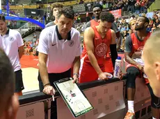 Il coach della Pallacanestro Trieste Israel Gonzalez Bruni