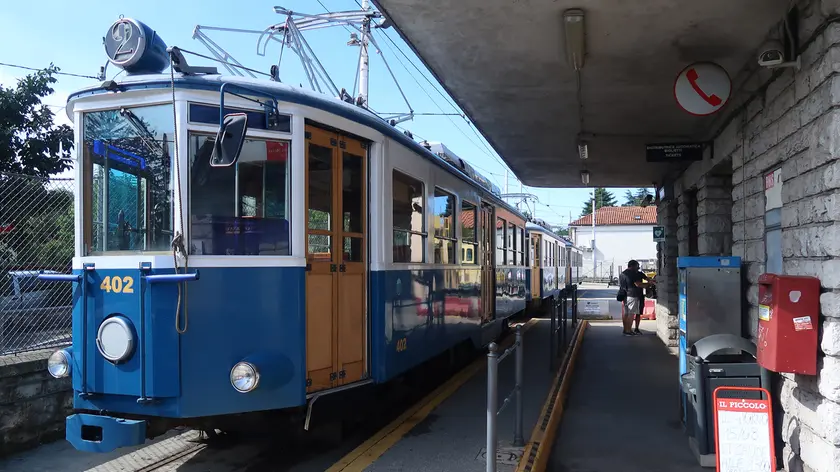 La stazione del Tram di Opicina. Foto Lasorte