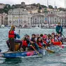 Uno degli appuntamenti più divertenti della kermesse: la sfida tra le Dragon Boat universitarie