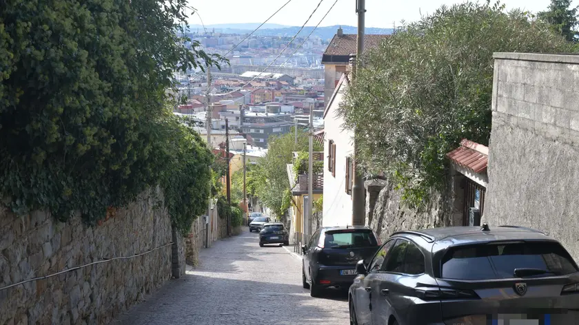 Una veduta della città da scala Santa al centro di una querelle fra condomini Foto Francesco Bruni