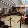 L’aula del Consiglio comunale di San Dorligo della Valle Foto Lasorte