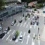 Il parcheggio Nord del porticciolo di Grignano Foto Bruni