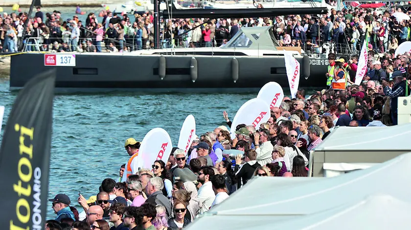 La festa della Barcolana 57. Foto Lasorte