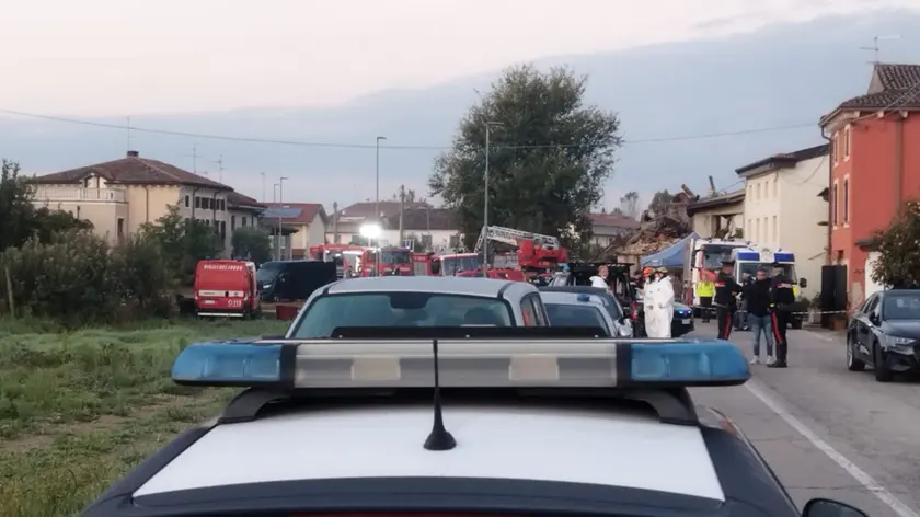 Il luogo in cui è avvenuta la tragedia nel Veronese