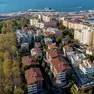 Una panoramica sull’area che dovrà essere evacuata durante le operazioni di disinnesco della bomba (Silvano)