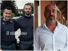 Da sinistra i carabinieri Daprà, Bernardello, Piffari che hanno perso la vita nell'esplosione