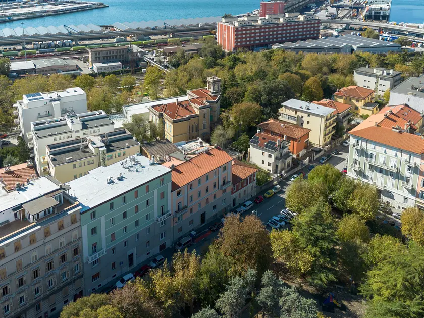 Una vista panoramica su Campo Marzio e il porto (Silvano)