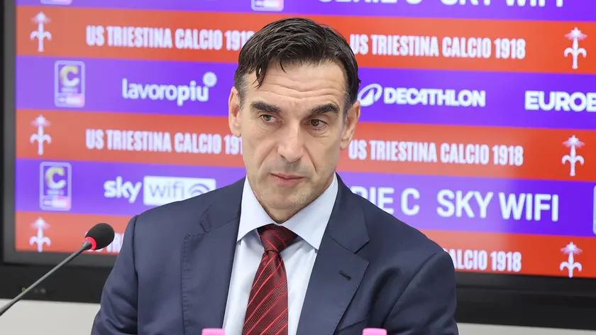 Tom Zelenovic, presidente della Triestina (Foto Andrea Lasorte)