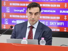 Tom Zelenovic, presidente della Triestina (Foto Andrea Lasorte)