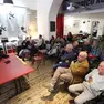 La presentazione dei dati del progetto “L’aria che respiro” al bar Knulp Foto Andrea Lasorte