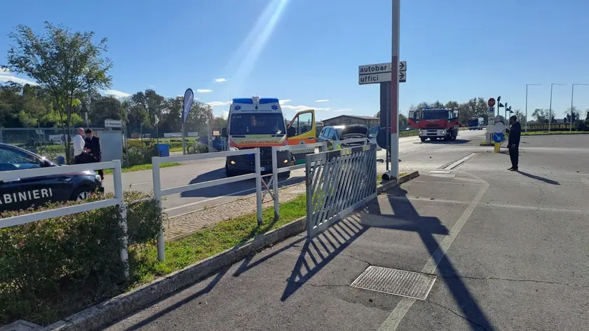 Il luogo del tragico incidente