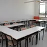 Un’aula della nuova Sauro in una foto di Katia Bonaventura