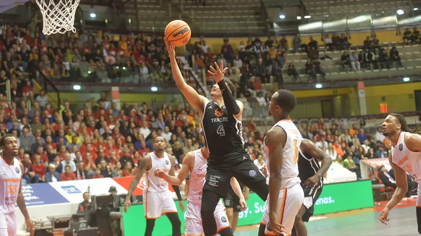 Un momento del match tra Trieste e Galatasaray (Bruni)