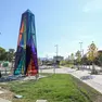 Il cantiere per l'Obelisco di Gorizia (Tibaldi)
