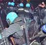 I due arrestati rischiano fino a 5 anni per i disordini al corteo pro Palestina di Udine (foto Petrussi)