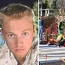 Andrea Misson, 21 anni, e i soccorsi sul luogo dell'incidente