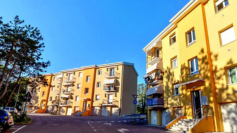 Ater ha ultimato il recupero di due palazzine in via dei Castellieri (Bonaventura)