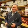 Il noto commerciante di via Rastello Renzo Ursic morto improvvisamente nel 2019 Archivio Bumbaca