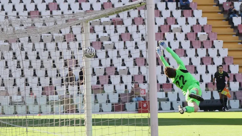 Il gol di Ionita. Foto Lasorte