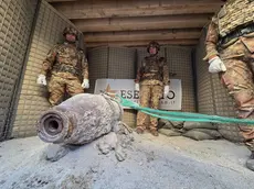 La bomba disinnescata sabato mattina