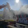La demolizione a Gorizia
