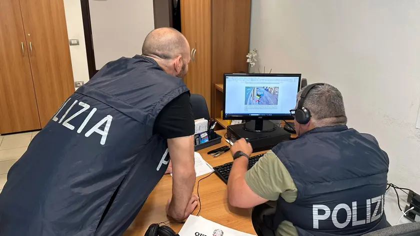 La Polizia di Trieste in azione