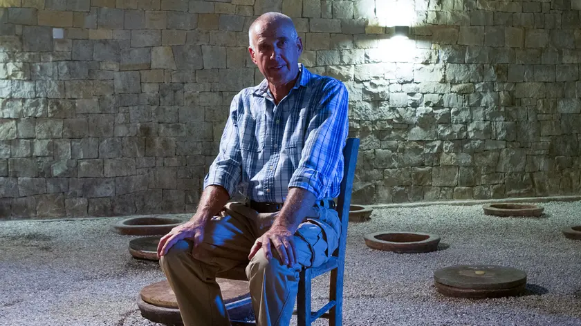 Joško Gravner in una foto di Renato Vettorato