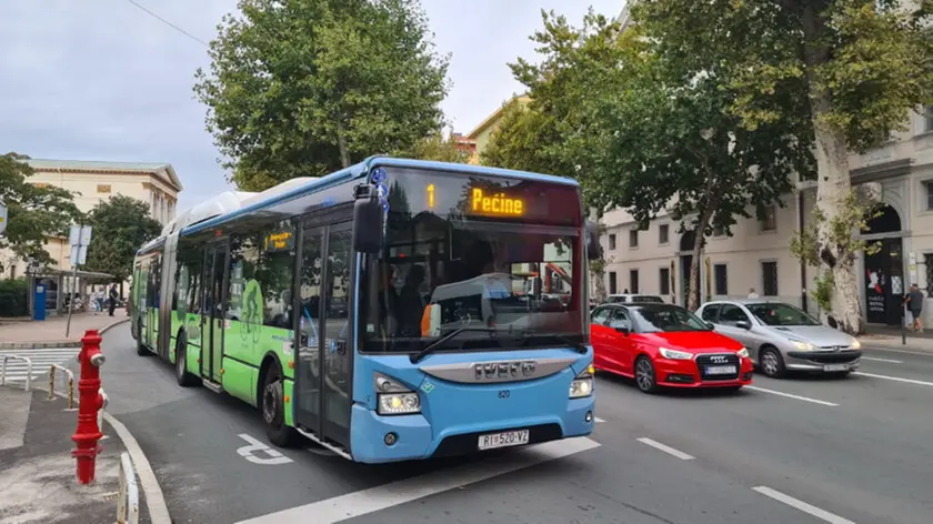 Un autobus della Autotrolej foto rijeka.hr