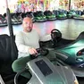 Riccado Faccio su uno dei suoi autoscontri (fotofilm)