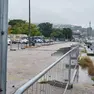 Transenne e reti delimitano l’area di cantiere interessata alla riqualificazione del porticciolo di Barcola Foto Massimo Silvano