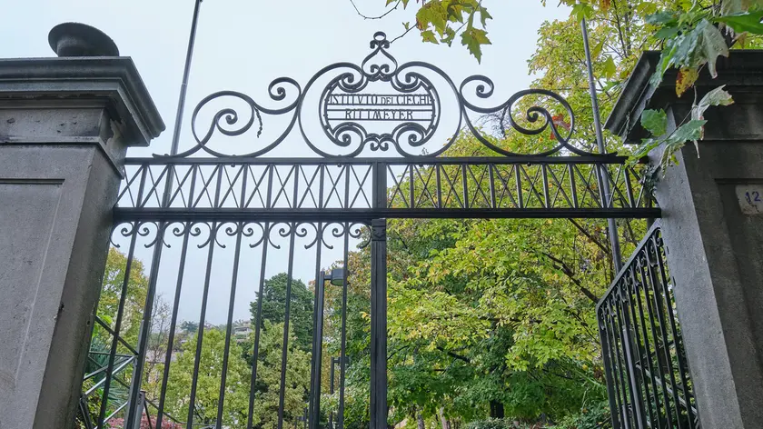 L’ingresso del Rittmeyer (foto Silvano)