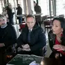 Il governatore Massimiliano Fedriga a un incontro alla Lepanto con l’eurodeputata Anna Cisint