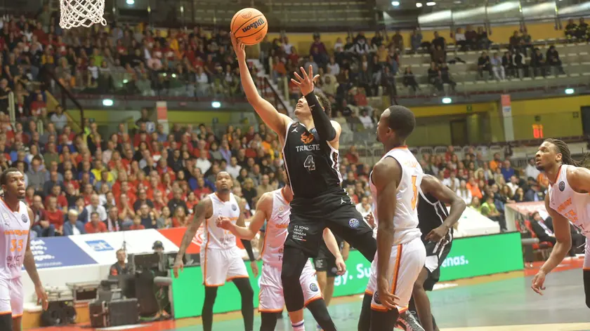 Colbey Ross in azione contro il Galatasaray (Bruni)