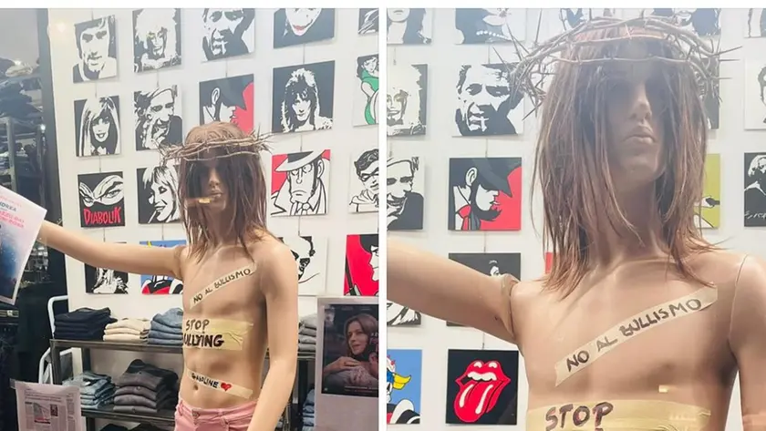 Il manichino con la corona di spine