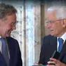 Massimo Pavin con Sergio Mattarella